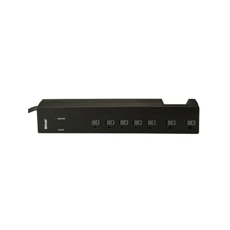 1250 Joules 4 Ft. Surge Protector With 7 Outlets