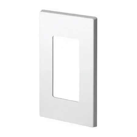 Decorator White Screwless Wallplate Gfci Cover Model 3267176