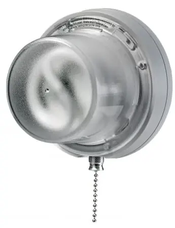 13 Watt Compact Fluorescent Lamp Holder With Pull Chain Switch