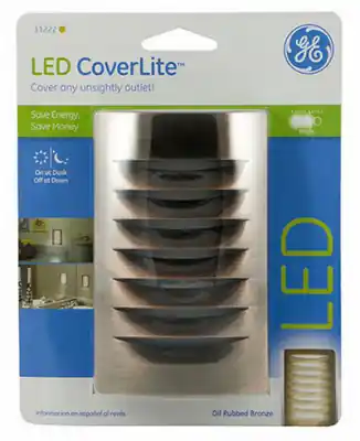 Led Coverlite Night Light - Energy Efficient, Soft Glow, Model 11222