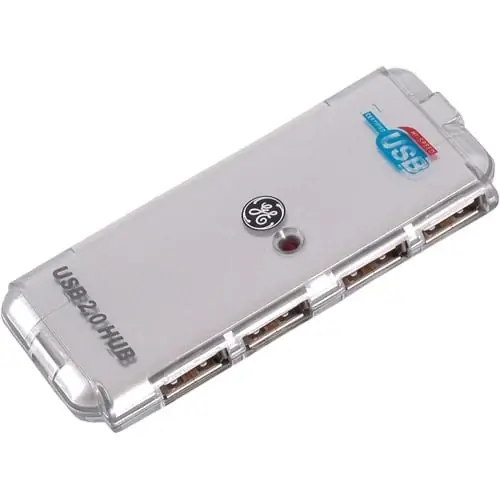 98209 4-port Usb 2.0 Hub - High Speed Connectivity Without Adapter