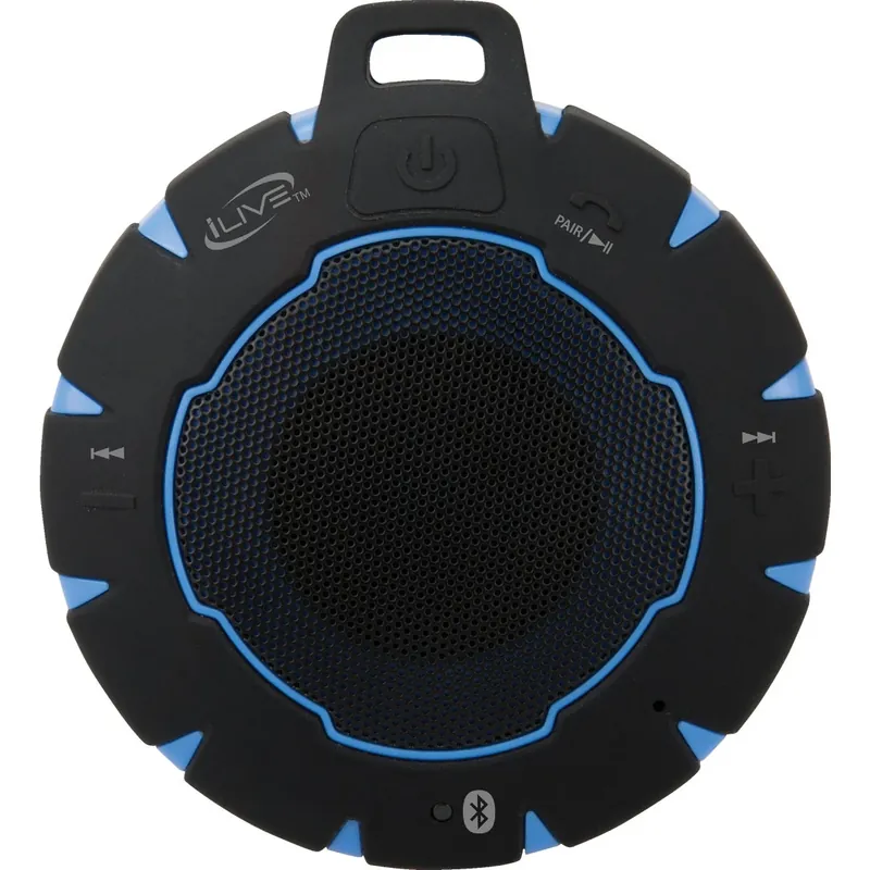 Isbw157bu Floating Wireless Bluetooth Speaker - Waterproof, Shockproof, Rechargeable