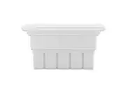 81-a Wired Door Chime With Greek Column Cover, White