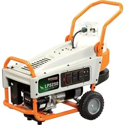 Lp3250 3,250 Watt Liquid Propane Portable Generator Model 6000