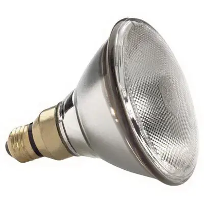 16357 90 Watt Par38 Halogen Light Bulb 120 Volt 2800k Medium Base