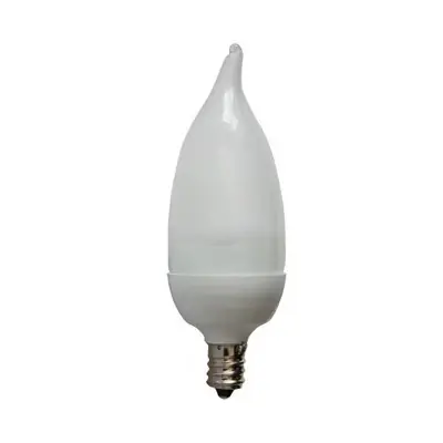 GE 76455 - LED2CAC/W/TP Candle LED Light Bulb
