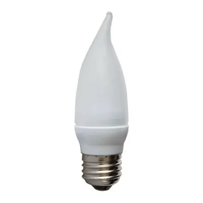 GE 76453 - LED2CAM/W/TP Candle LED Light Bulb