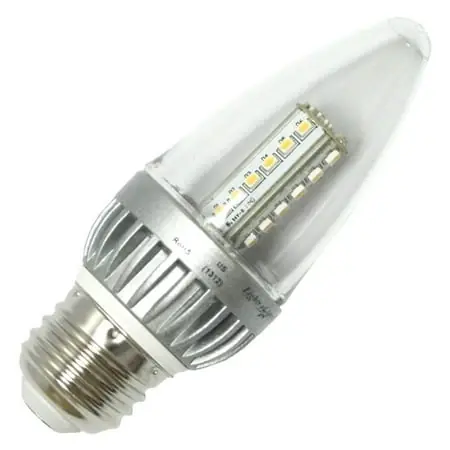 2325led-lf4-24 B10 E26 2-watt Led Light Bulb For Chandeliers