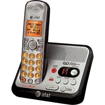 El52100 Dect 6.0 Cordless Phone With Digital Answering System - Single Handset