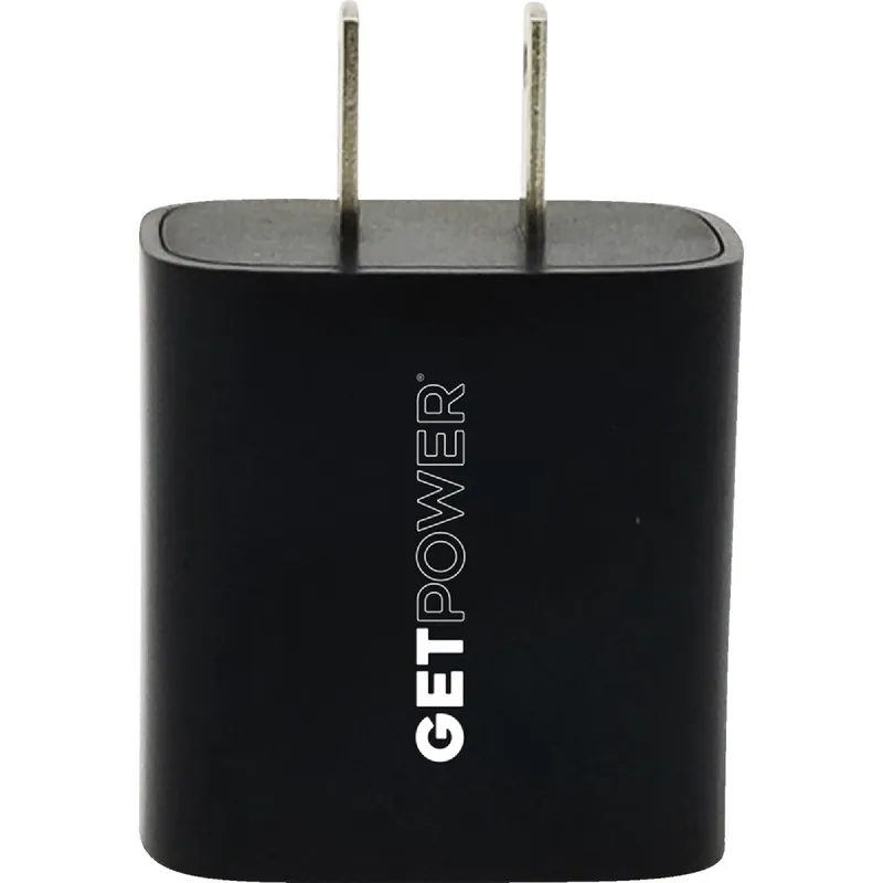 Power Delivery Ac Usb Adapter, Black - Model Cwp-2usbacpd