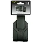 Executive Leather Cell Phone Holster, Medium Tall - Black Etl