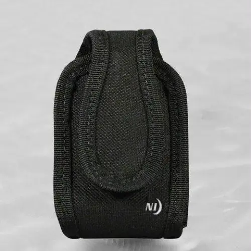 Universal Clip Case Pouch With Adjustable Flap - Black