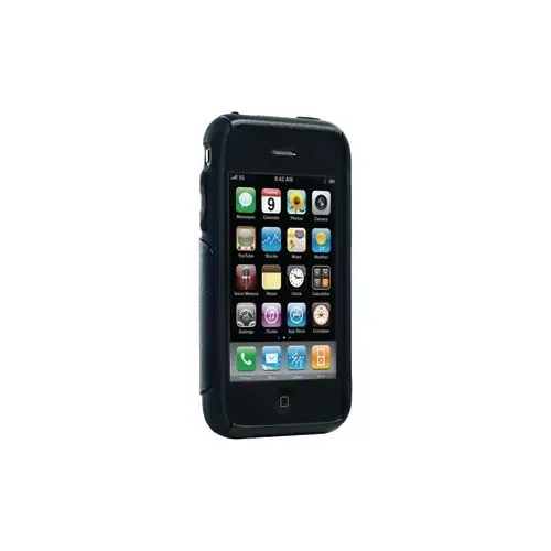 Commuter Case For Iphone 3g/3gs - Black With Protective Film