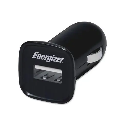 10 Watt Usb Car Charger With Cable For Apple Devices - Black