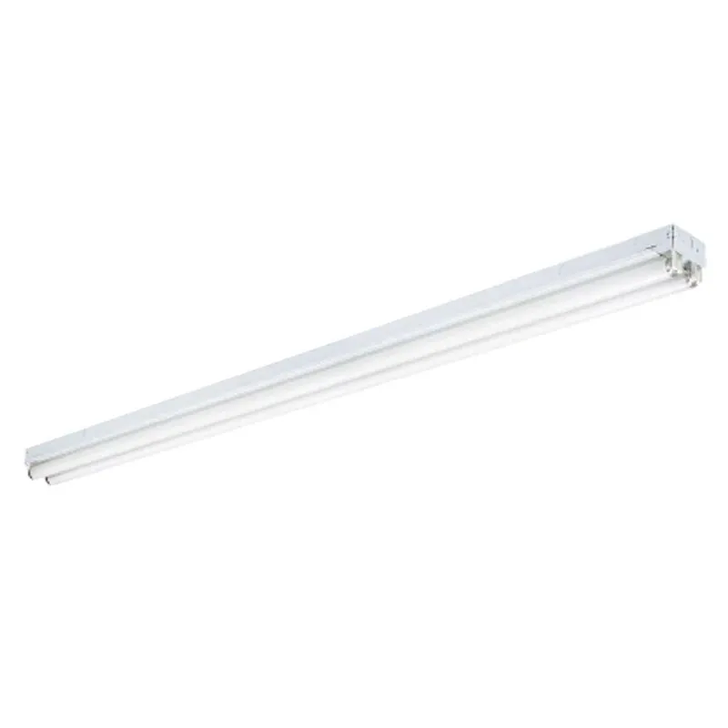 8 Ft. 2-bulb Fluorescent T12 Strip Light Fixture - Commercial Grade