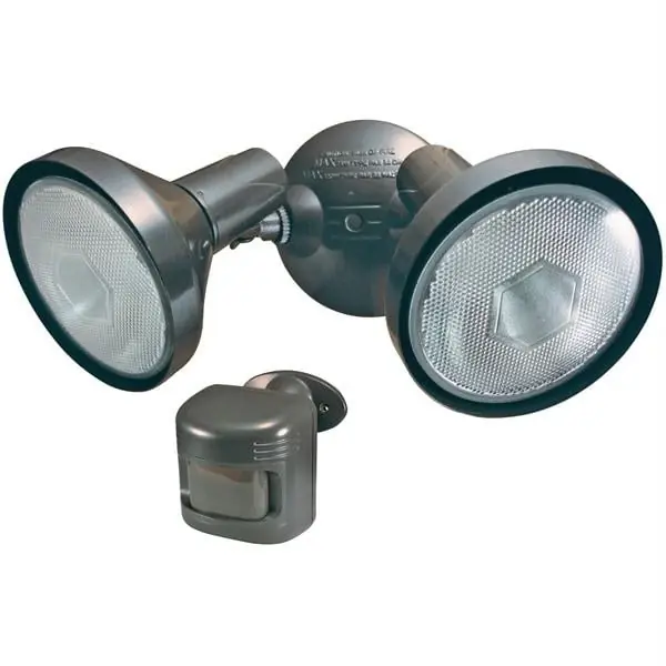 Sl-6058-bz Bronze Wireless Command Security Light With Motion Sensor