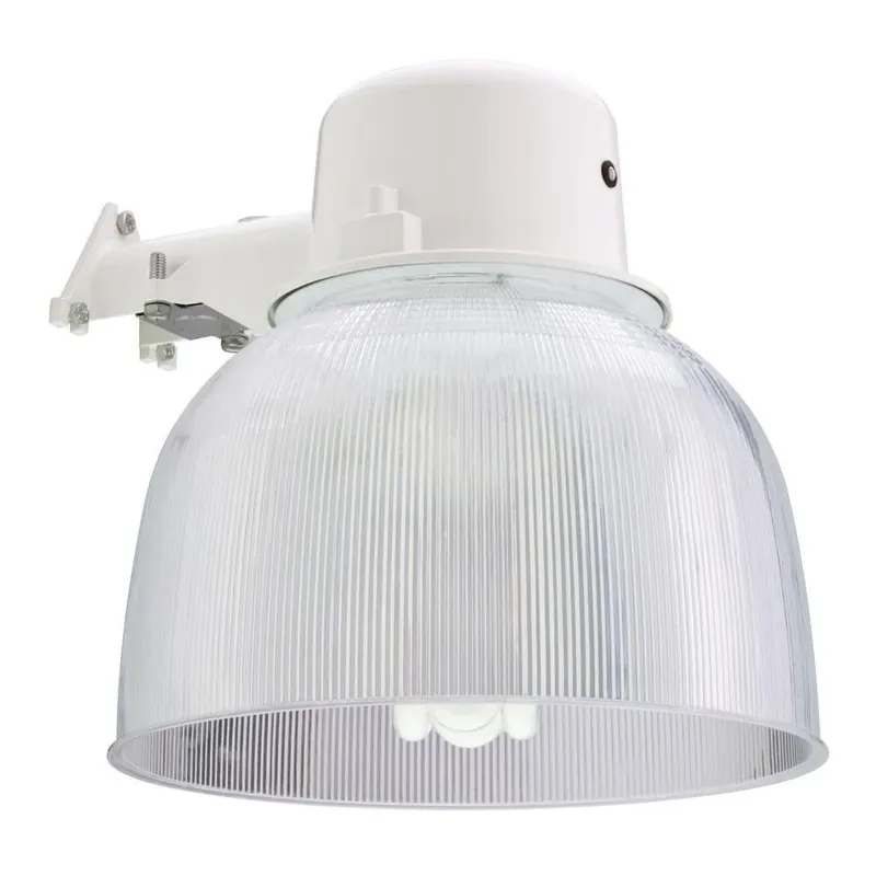 Wall-Mount Outdoor White Fluorescent Area Light