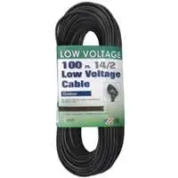 Cable 09504 14/2 Low Voltage Lighting Cable, 100 Feet