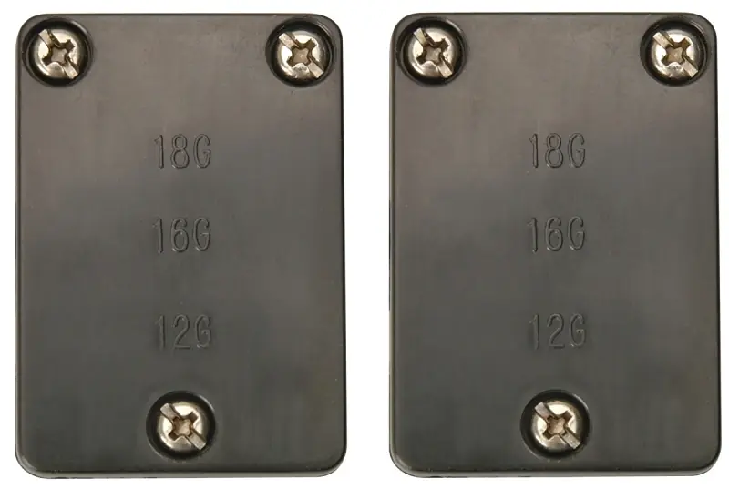 Low-Voltage Landscape Lighting Cable Connectors (2-Pack)