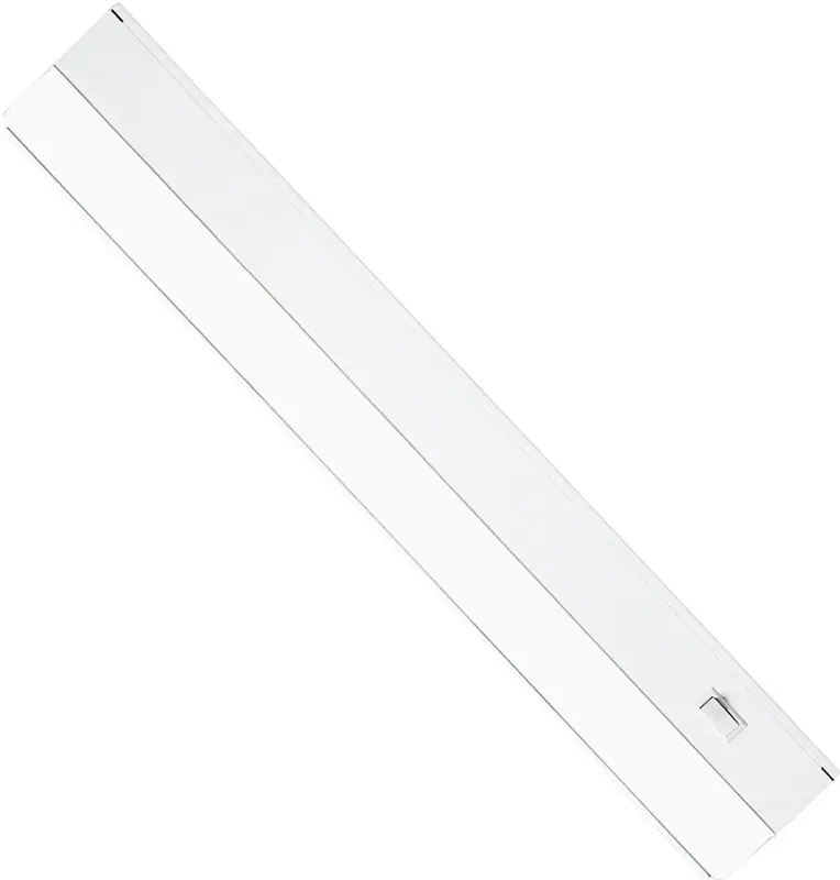T8 Fluorescent Under-cabinet Light Fixture, 18-watt, 24-inch, White