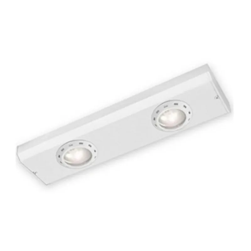 G9112-whx-i 2 Light 20 Watt White Sunrise Bar