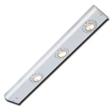 Sunrise Series 3-light White Low Voltage Under Cabinet Light Bar