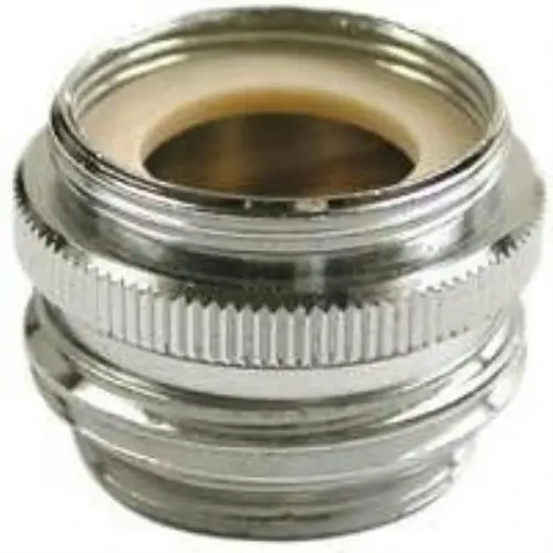 Garden Hose Aerator Adapter Dual 3/4" Hose Or 55/64" 27t Male 10513/36115