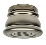 Designer Brushed Nickel Dual Thread Bell Style Aerator Model 89287