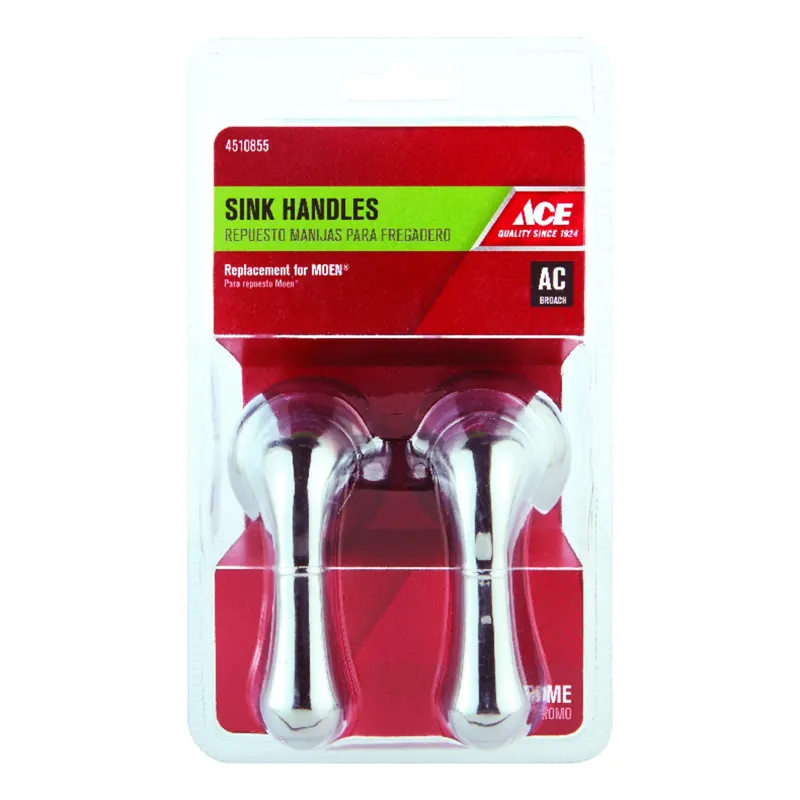 Chrome Lever Handles For Moen Monticello Bathroom Tub And Shower Faucets