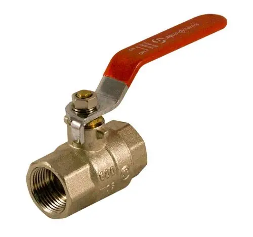 107-002 3/8 Inch Chrome Plated Brass Full Port Ball Valve