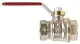 3/4 Inch Threaded Chrome Plated Brass Full Port Ball Valve