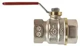 1 Inch Threaded Chrome Plated Brass Full Port Ball Valve - Mueller/b & K 107-005