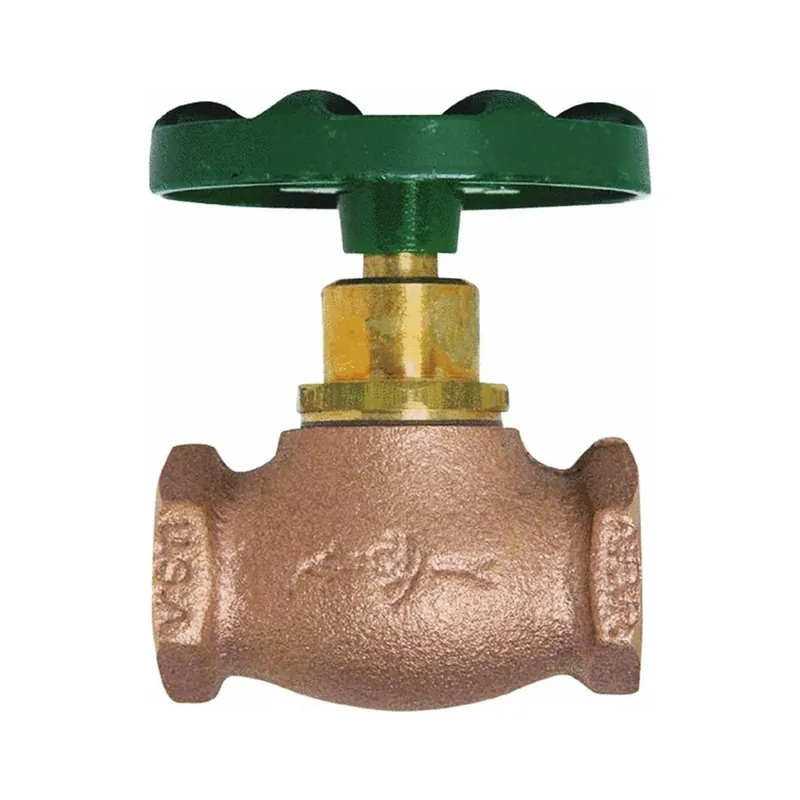 1/2 Inch Fip Lead-free Compression Stop Valve With Round Handle