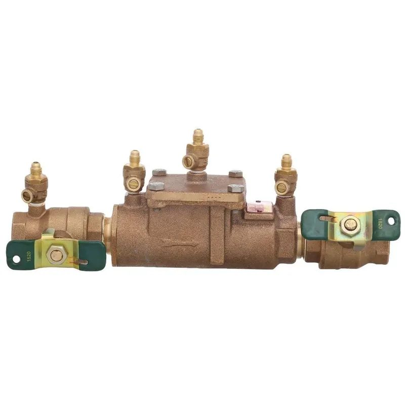 1 In. Bronze Male In-line Dual Check Valve Backflow Preventer
