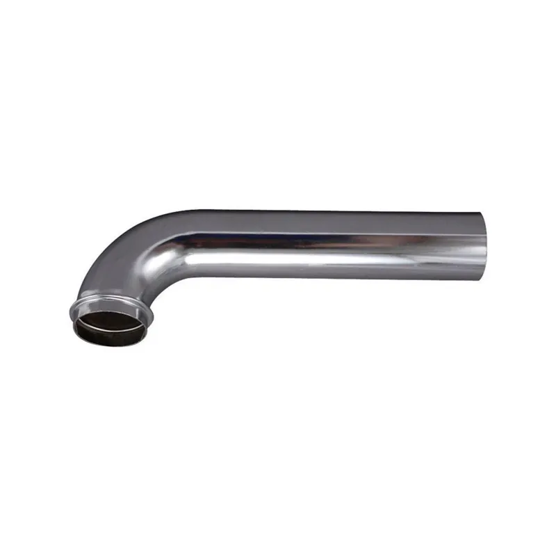 1-1/4 In. Diameter Chrome Plated Brass Wall Bend 12 In. Length