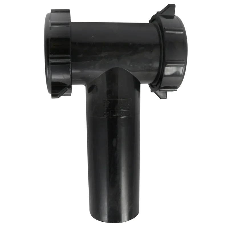 1-1/2 In. Polypropylene Center Outlet Tee And Tailpiece For Kitchen Sinks