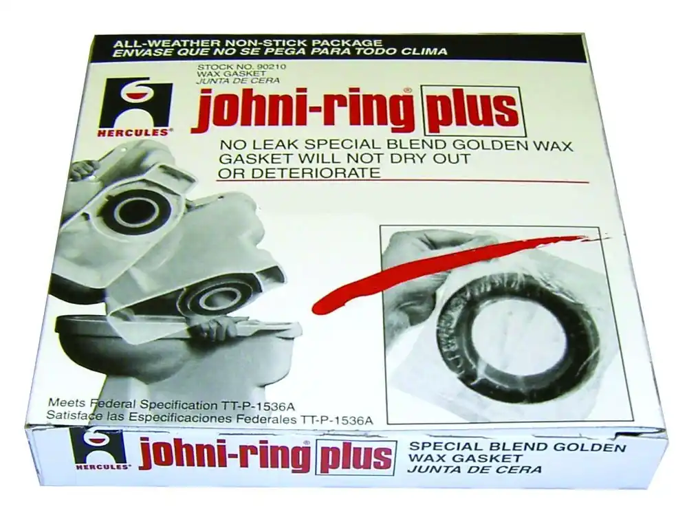 Johni-Ring Toilet Wax Gasket, 3-4-In.