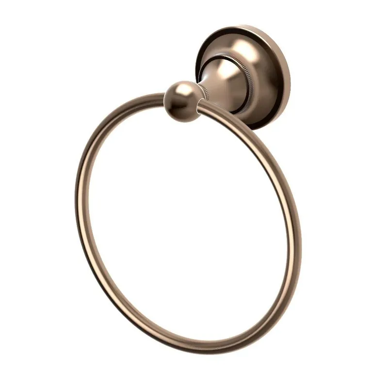 Tiara Wall Mounted Towel Ring In Oil Rubbed Bronze, Model 4342