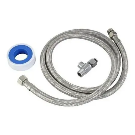 2003hik Gobidet Hot Water Installation Kit - Chrome Finish