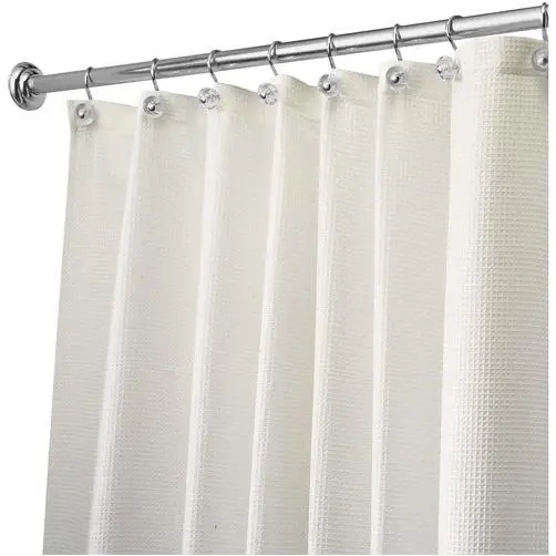 Carlton Fabric Shower Curtain, 54 X 78 Natural, Various Sizes Available