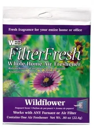 Wildflower Filterfresh Whole Home Air Freshener Scented Filter Pad