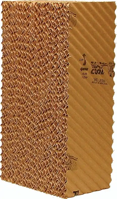 Evaporative Cooler Pad, Rigid Media, 40 X 28 X 8 In.