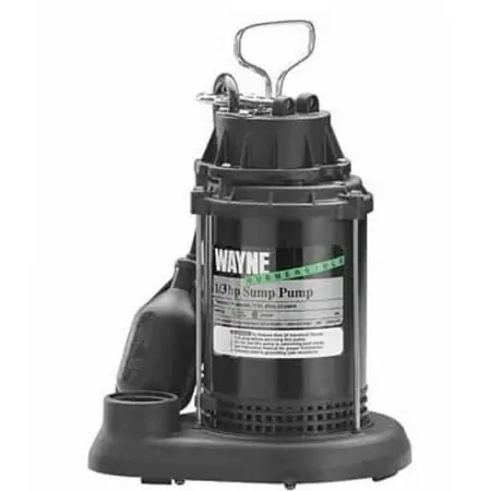 Spt 33 Submersible Sump Water Pump, 1/3 Horsepower, Thermoplastic Construction