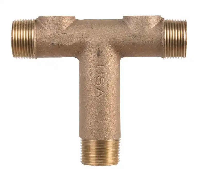 Red Brass 1 In. Universal Tank Cross Rutc5-4-3lf For Plumbing Applications