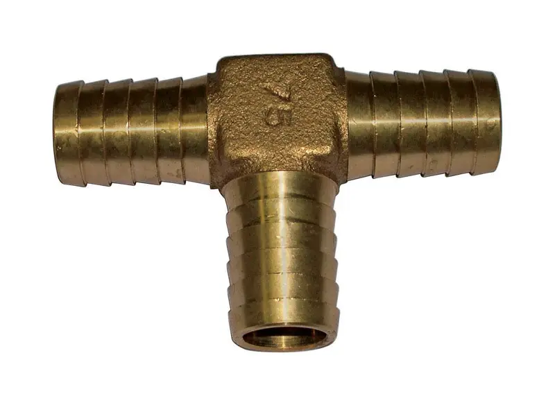 Brass 3/4 In. Insert Tee - Low Lead, Durable Brass Construction