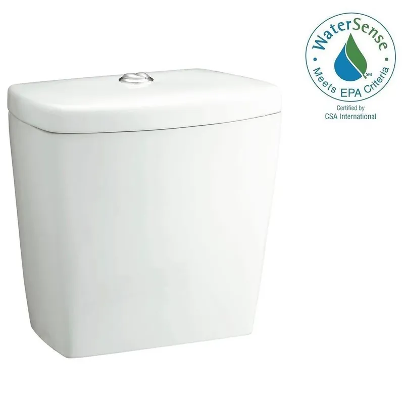 Karsten White 1.6-gpf Dual-flush High Efficiency Toilet Tank Model 402023-0