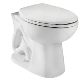 Stealth White Elongated Standard Height Toilet Bowl Model N7717
