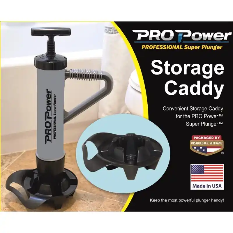Pro Power Toilet Plunger Caddy 2 In. Handle 2-5/8 In. Cup Diameter