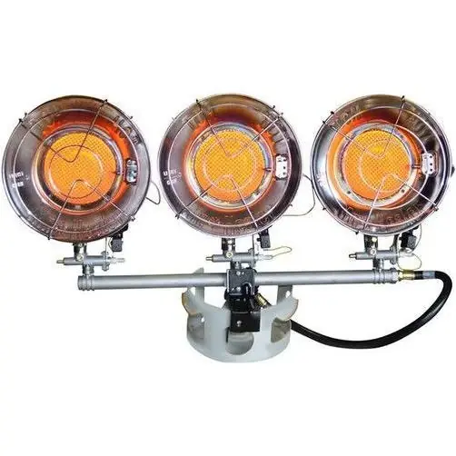 Mh45t Triple Tank Top Propane Heater 45,000 Btu