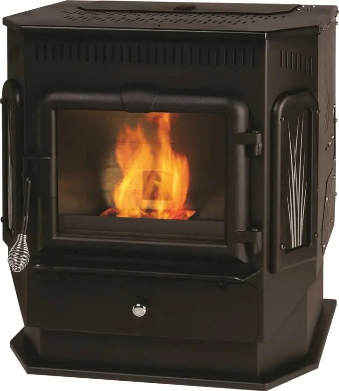 49-shcpm Multi-fuel Wood Stove, 2200 Sq Ft, Steel Construction